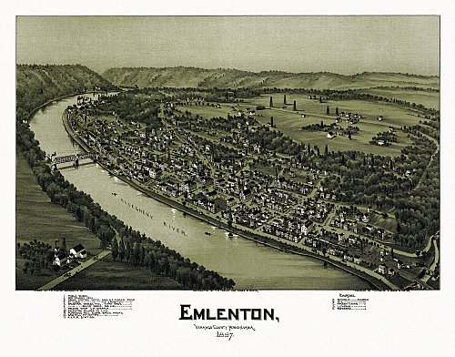 Emlenton panorama